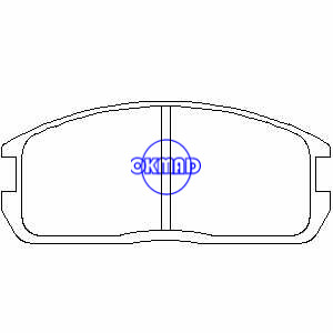 PASTILLA DELANTERA D299