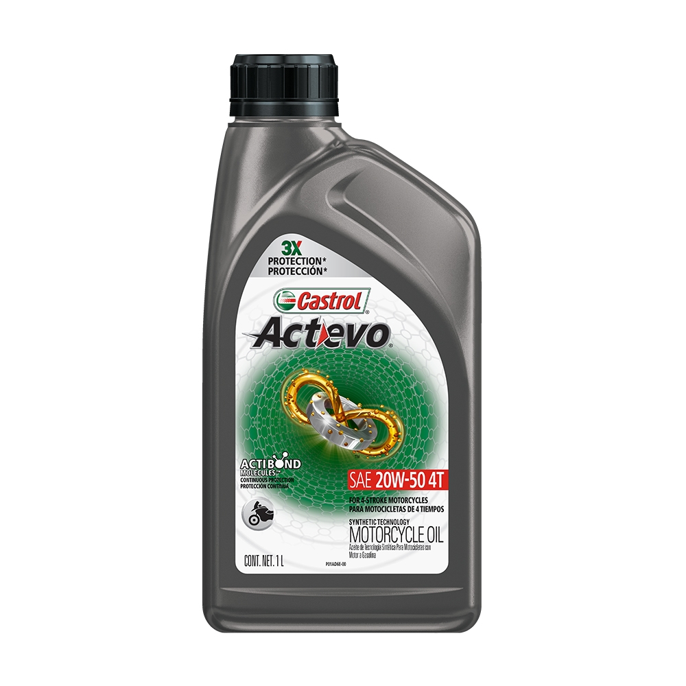 ACEITE 4T PARA MOTOCICLETA SAE 20W-50 1L