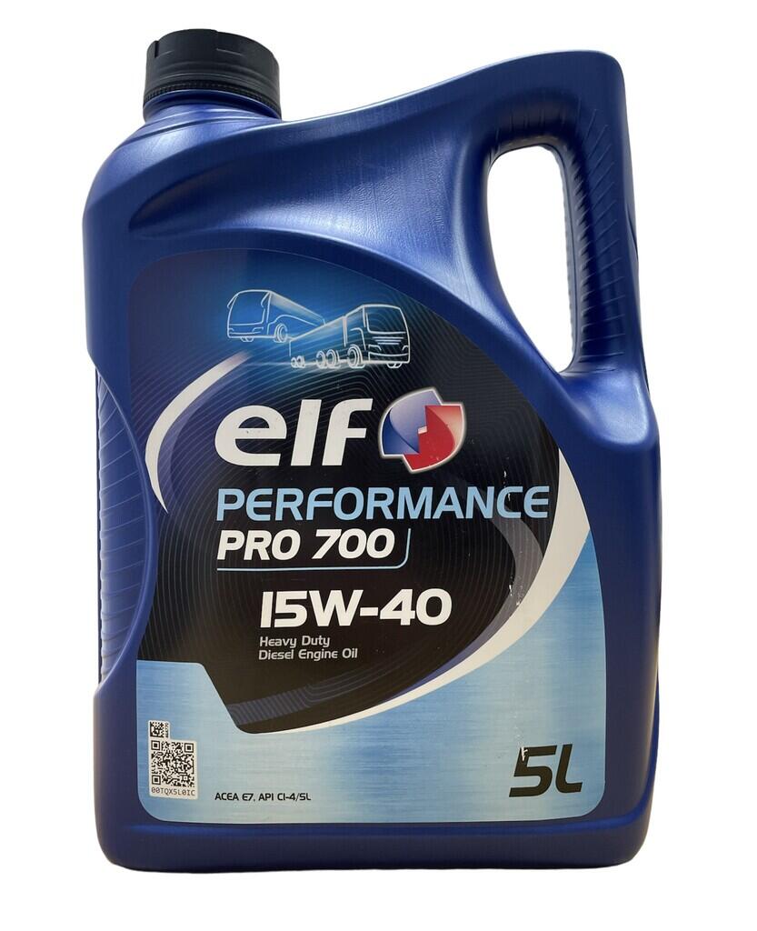 ACEITE PARA MOTORES A DIESEL PRO 700 ELF SAE 10W-40 5 L