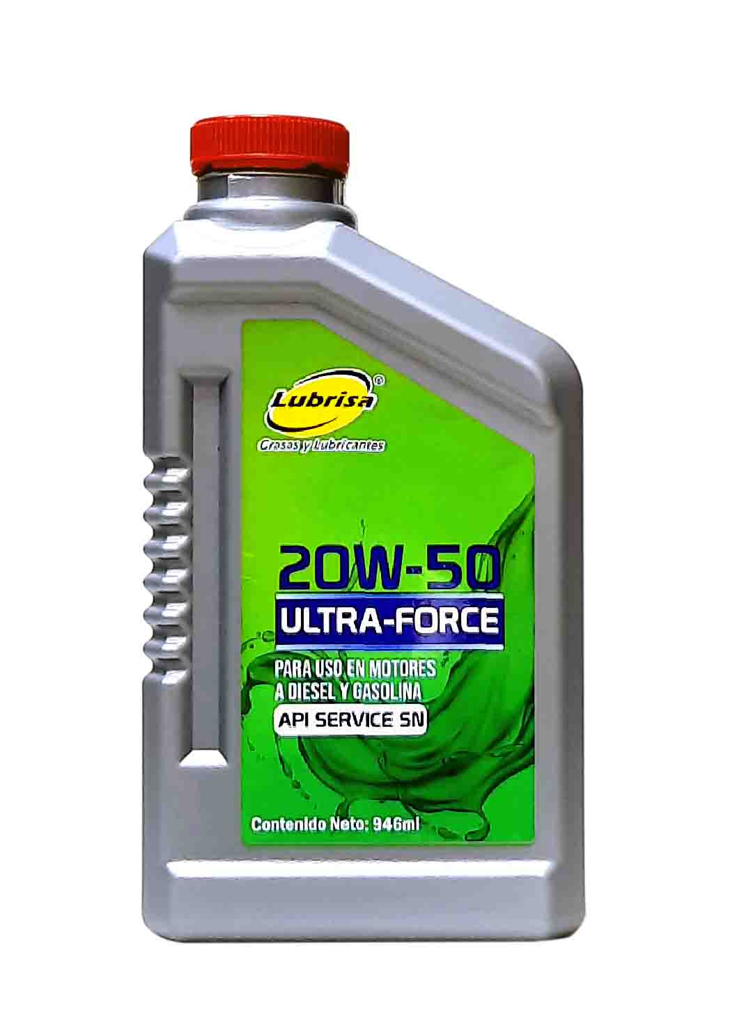 ACEITE PARA MOTORES A DIESEL Y GASOLINA SAE 20W-50 946 ML