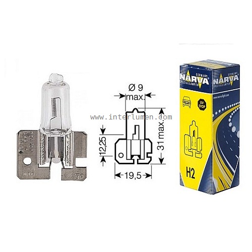 FOCO HALOGENO H2 484203