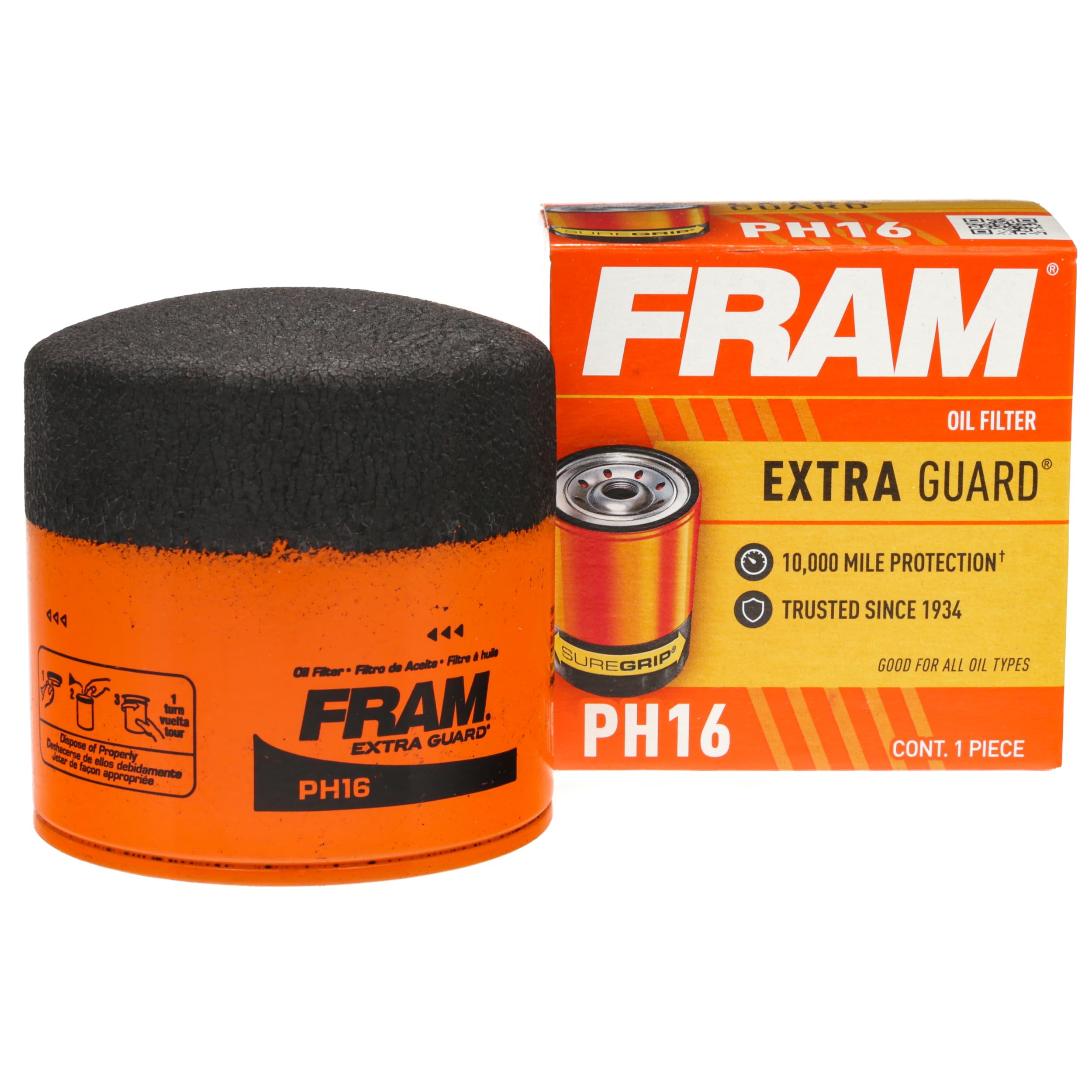 FILTRO DE ACEITE PH16 FRAM