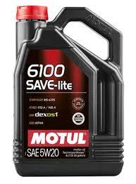 ACEITE PARA MOTOR A GASOLINA SAE 5w-20 4L