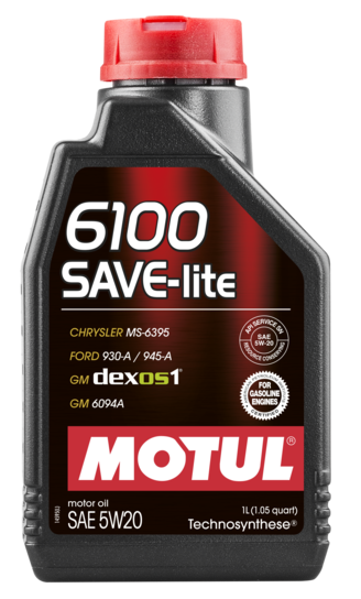 ACEITE PARA MOTOR A GASOLINA SAE 5w-20 1L