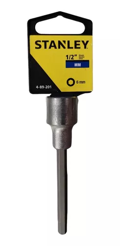 DADO/CUBO DE PUNTA HEXAGONAL 1/2"- 6 MM STANLEY 89-201