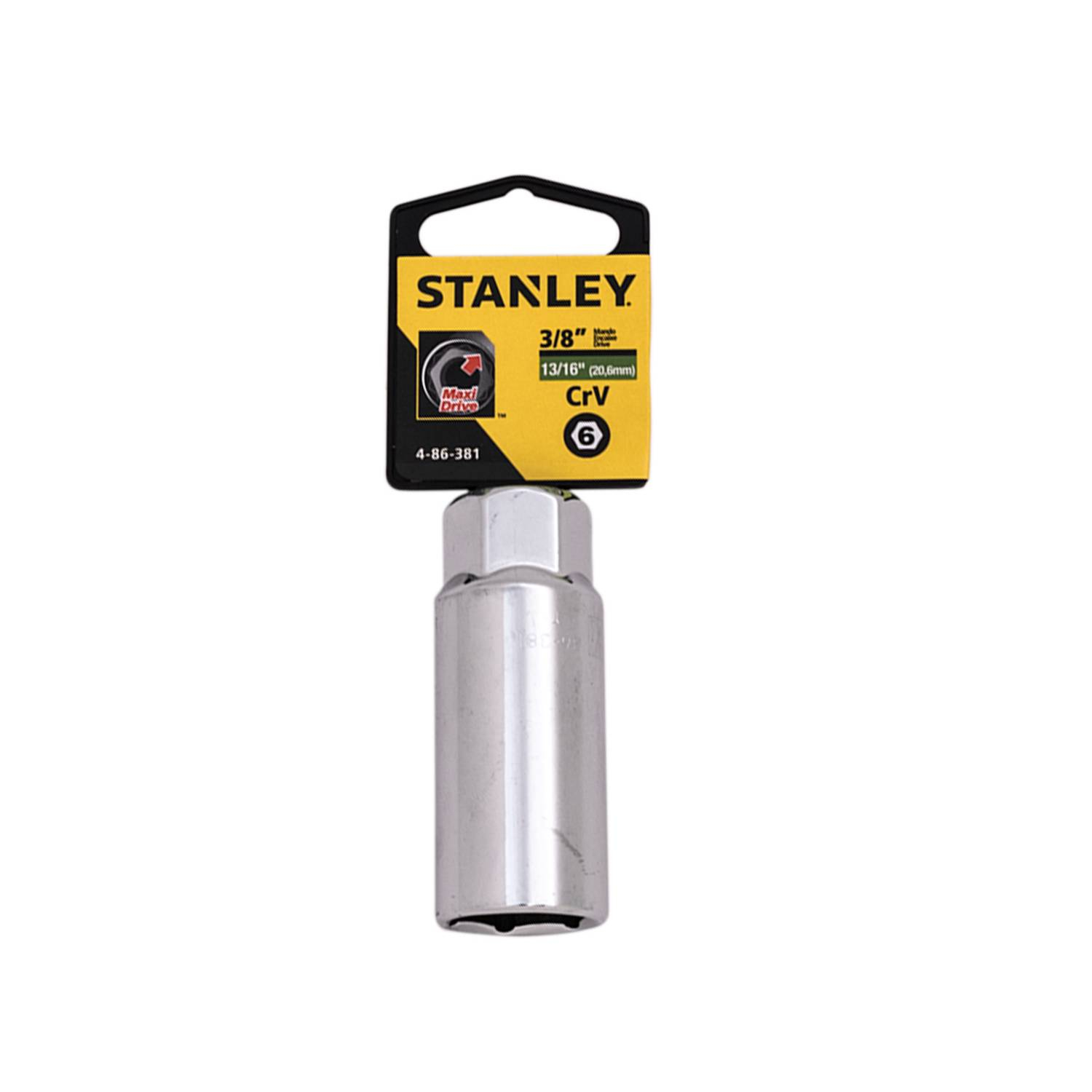 DADO/CUBO PARA BUJIA 13/16"  STANLEY 86-581