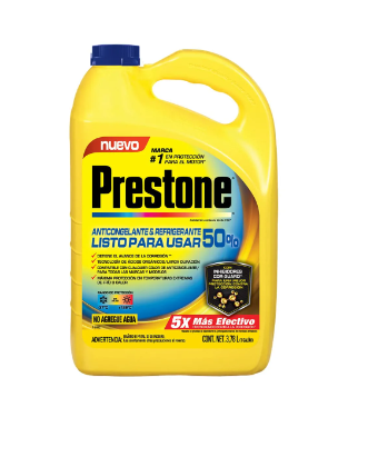 ANTICONGELANTE + REFRIGERANTE 50% PRESTONE 3.78 L