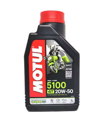 ACEITE 5100 4 T PARA MOTOCICLETA MOTUL 20W-50 1 L