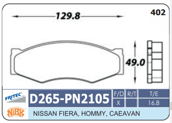 PASTILLA DELT D265 KMR
