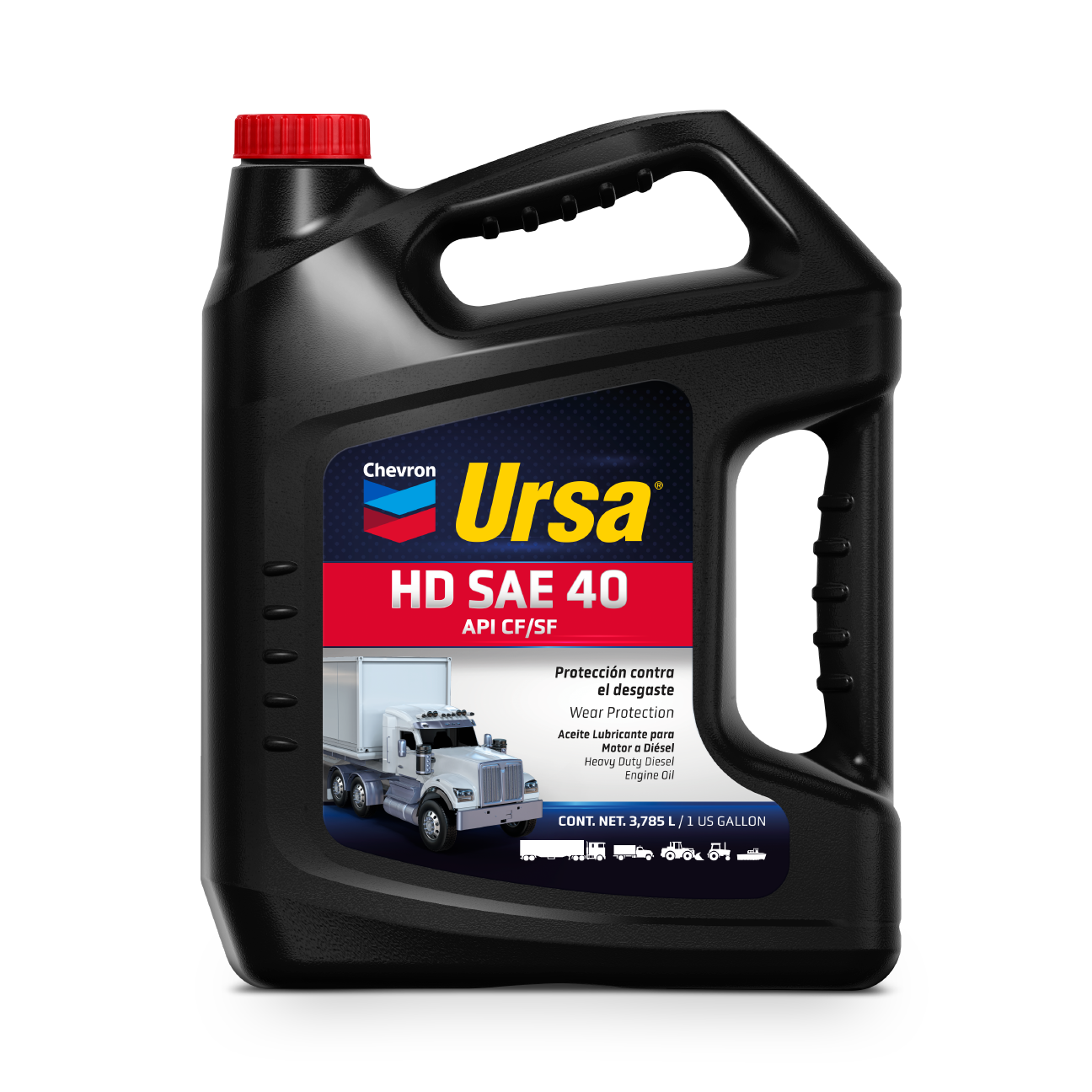 ACEITE PARA MOTORES A DIESEL CHEVRON SAE 40 3.785 L