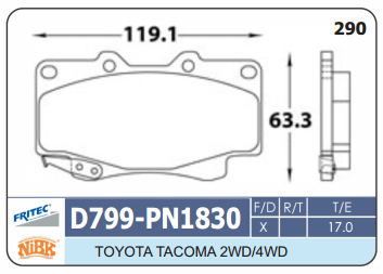 PASTILLA DELT KSM D799
