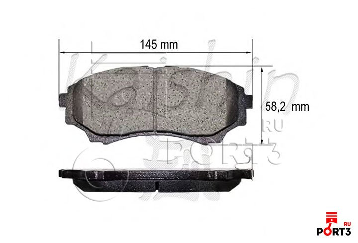 PASTILLAS DELANTERAS D3137