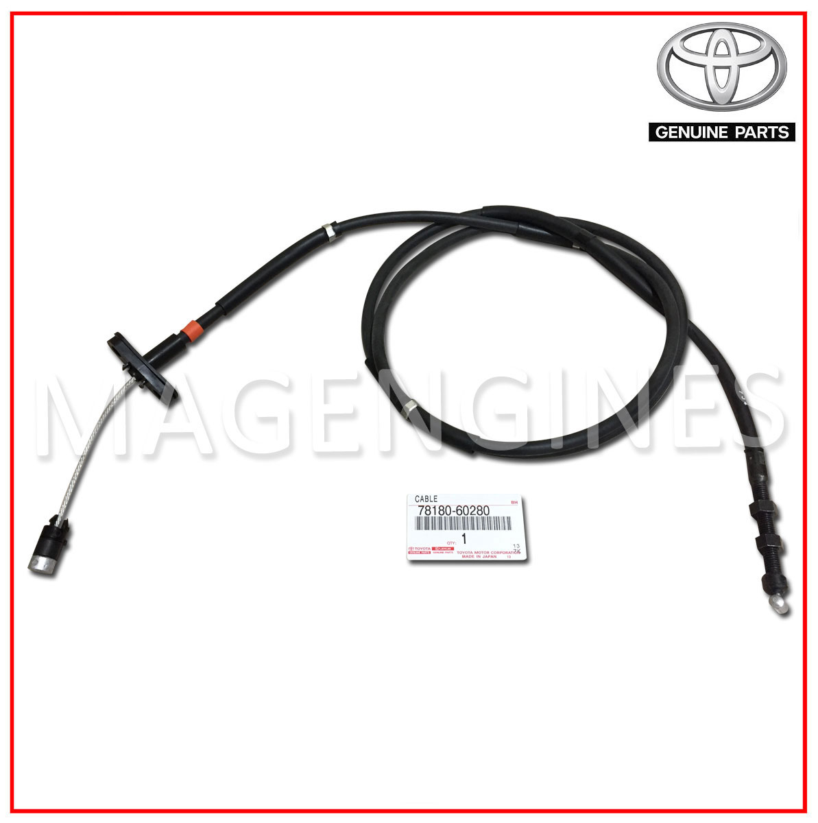 CABLE ACELERADOR 78180-35080