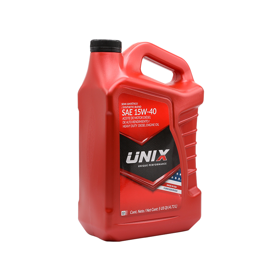 ACEITE DE MOTOR PARA DIESEL UNIX SAE 15W-40 4.73 L