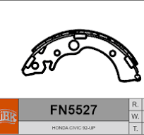 ZAPATA TRASERA K5527